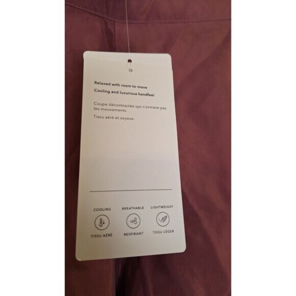 NWT ATHLETA Calm Cool Shorts Rose Women's Sz XL Yoga Gym Wear Workout Athleisure - Picture 5 of 7